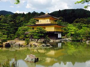 Silberner Pavillon in Kyoto