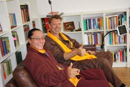 Sangngak Tenzin Rinpoche bei Hinnerk Polenski